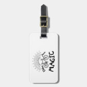 Fahrräder sind magisch gepäckanhänger (Vorderseite vertikal)