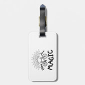 Fahrräder sind magisch gepäckanhänger (Rückseite vertikal)