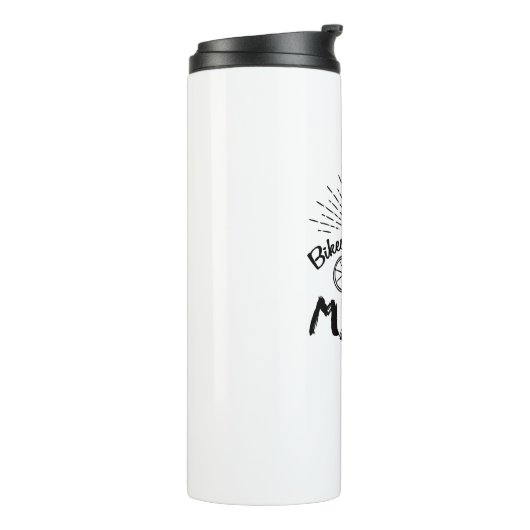 Fahrräder sind magisch thermosbecher (Nach links gedreht)