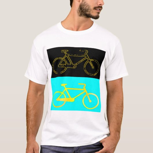Fahrräder T-Shirt (Vorderseite)