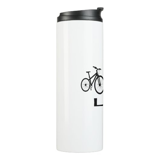 Fahrräder u. Bier! Thermosbecher (Nach links gedreht)