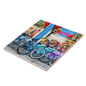 Fahrräder und Schokolade Fliese (Seite)