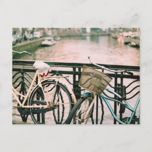 Fahrräder von Amsterdam Postkarte