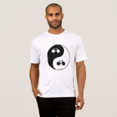Fahrräder, Yin-Yang-Symbol T-Shirt (Vorne ganz)