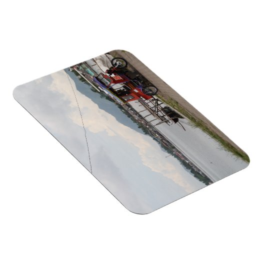 Fahrradfahren am Kai Magnet (Rechte Seite)