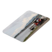 Fahrradfahren am Kai Magnet (Linke Seite)