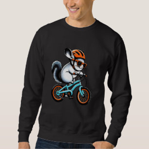 Fahrradfahren Chinchilla Sweatshirt