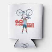Fahrradfahren Dosenkühler (Vorderseite)