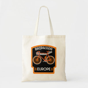 Fahrradfahren in Europa Tragetasche