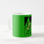 Fahrradfahren in Irland Kaffeetasse (Vorderseite Links)