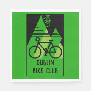 Fahrradfahren in Irland Serviette