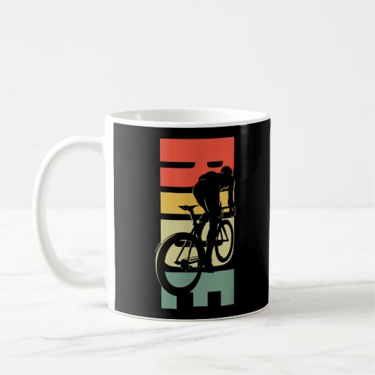 Fahrradfahren Kaffeetasse (Links)