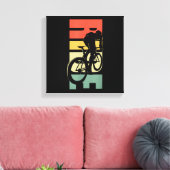 Fahrradfahren Leinwanddruck (Insitu (Wohnzimmer))