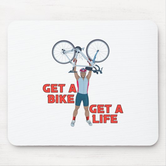 Fahrradfahren Mousepad (Vorne)
