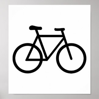 Fahrradfahren Poster