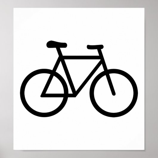 Fahrradfahren Poster (Vorne)