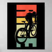 Fahrradfahren Poster (Vorne)