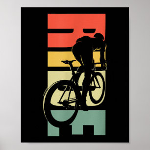 Fahrradfahren Poster