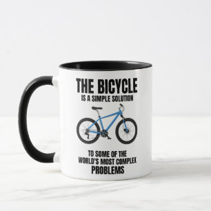 Fahrradfahren Radfahrer Liebhaber Fahrrad Instrukt Tasse