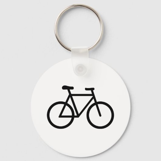 Fahrradfahren Schlüsselanhänger (Vorderseite)