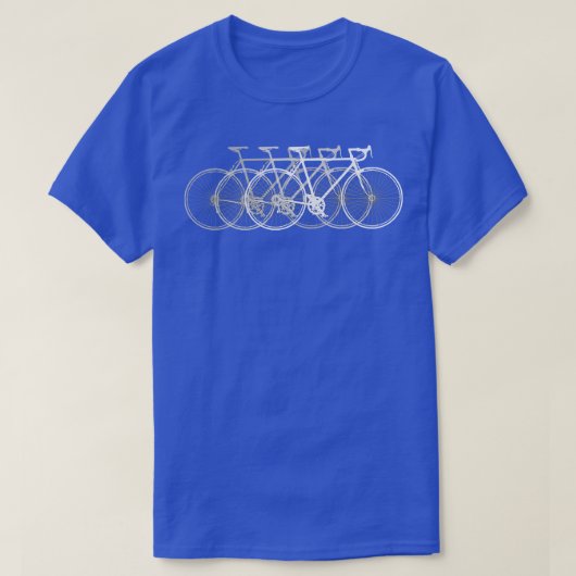 Fahrradfahren T-Shirt (Design vorne)