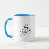 Fahrradfahren - Tasse (Links)