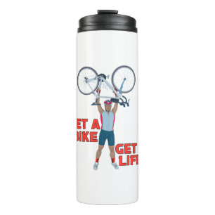 Fahrradfahren Thermosbecher