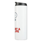 Fahrradfahren Thermosbecher (Nach rechts gedreht)