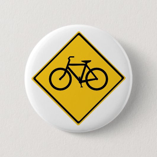 Fahrradfahrer Button (Vorderseite)