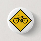 Fahrradfahrer Button (Vorderseite)