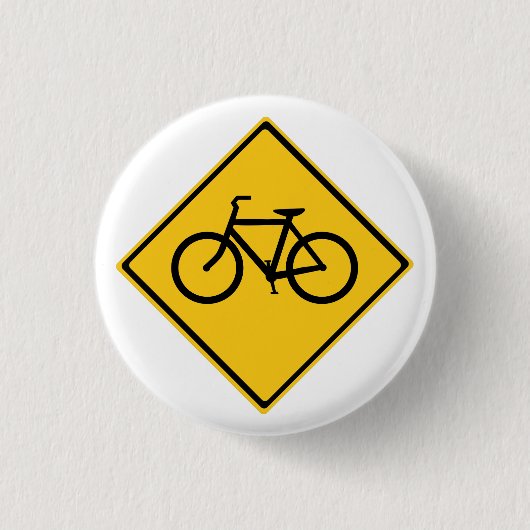 Fahrradfahrer Button (Vorderseite)