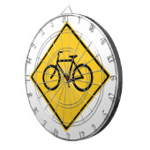 Fahrradfahrer Dartscheibe (Vorderseite rechts)