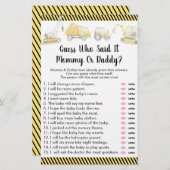 Fahrradfahrer, der sagte, es Spiel (Vorne/Hinten)