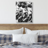 Fahrradfahrer - Details Leinwanddruck (Insitu (Schlafzimmer))