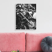 Fahrradfahrer - Details Leinwanddruck (Insitu (Wohnzimmer))