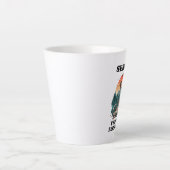 Fahrradfahrer, die zwei Jahre hinter Bars fahren Milchtasse (Vorderseite)