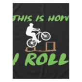 Fahrradfahrer - Einzigartiges Geschenk für Radfahr Tischdecke (Vorderseite)