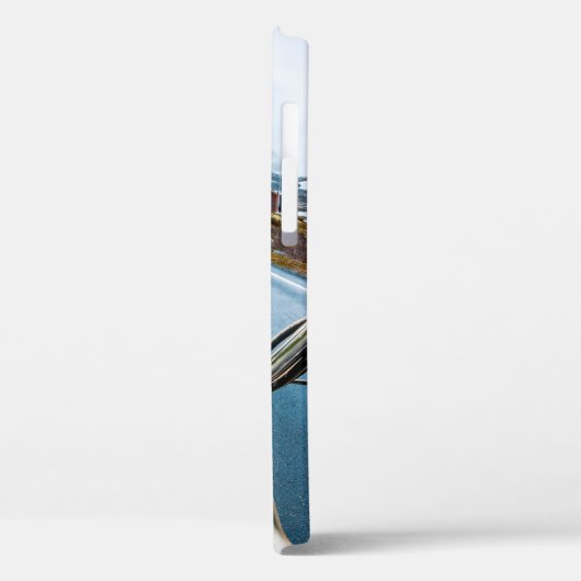 Fahrradfahrer fahren auf einer rutschigen Straße d Case-Mate iPhone Hülle (Rückseite / Links)