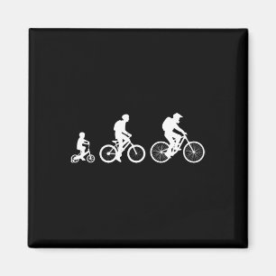 Fahrradfahrer Fahrrad Radfahren Mountainbiken Evol Magnet