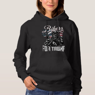 Fahrradfahrer für Trump 2024 Wahlen in den USA 47. Hoodie