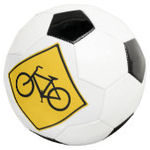 Fahrradfahrer Fußball (Dreiviertel)