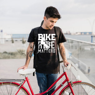 Fahrradfahrer   Grafik zum Radfahren T-Shirt