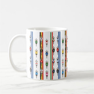 Fahrradfahrer Gruppe Kaffeetasse
