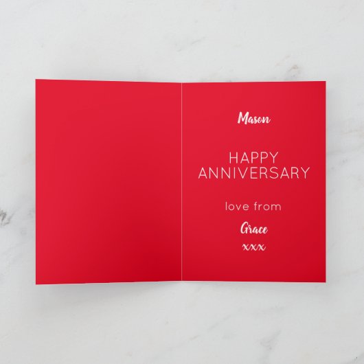 Fahrradfahrer ich, wo Sie Liebe haben Karte (Innenseite)