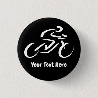 Fahrradfahrer individuell button