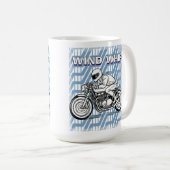 Fahrradfahrer Kaffeetasse (VorderseiteRechts)