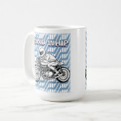 Fahrradfahrer Kaffeetasse (Vorderseite Links)