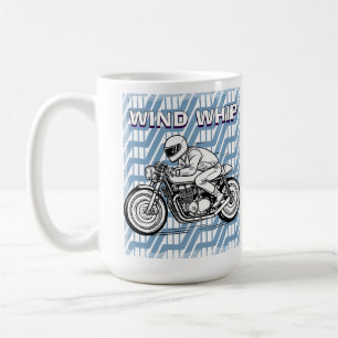 Fahrradfahrer Kaffeetasse