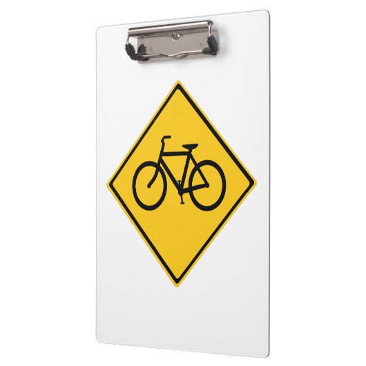 Fahrradfahrer Klemmbrett (Links)