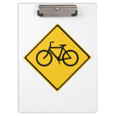 Fahrradfahrer Klemmbrett (Vorderseite)